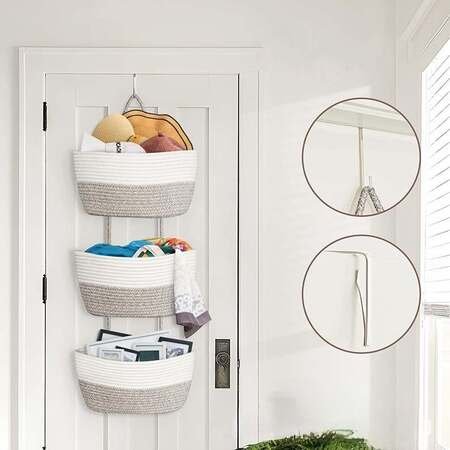 Different Uses of Cotton Rope Baskets